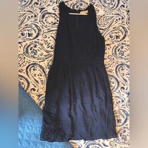 Loft dress, size 6, navy blue